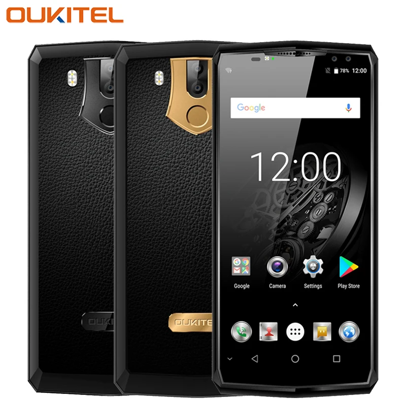 

Original OUKITEL K10 Mobile Phone 6.0 inch 6GB RAM 64GB ROM MTK6763 Octa Core Android 7.0 Quad Cameras 11000mAh NFC Smartphone