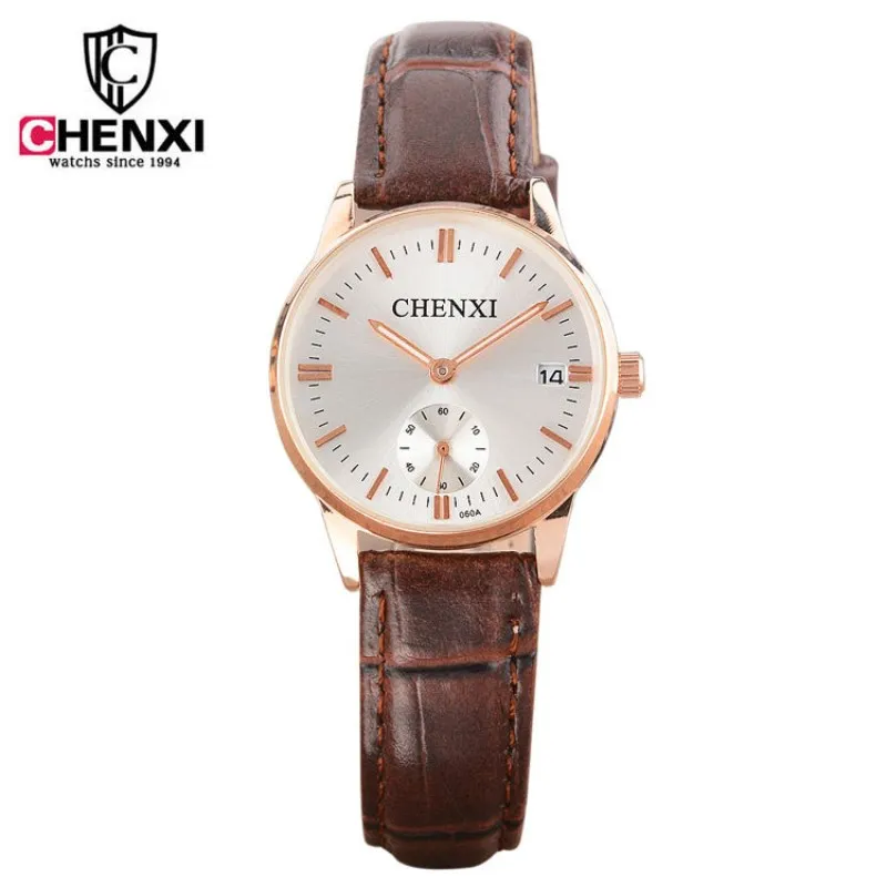 CHENXI Brand Women Minimalist Style Calendar Clock Watches Ladies Leather Quartz Woman Small Independent Dial Watches PENGNATATE
CHENXI Brand Women Minimalist Style Calendar Clock Watches Ladies Leather Quartz Woman Small Independent Dial Watches PENGNATATE