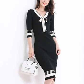 2019 Women Spring Dress SexyTemperament Package Hip Lady Elegant Dames Jurken Casual Tight Sommerkleid High Quality Black A223
2019 Women Spring Dress SexyTemperament Package Hip Lady Elegant Dames Jurken Casual Tight Sommerkleid High Quality Black A223