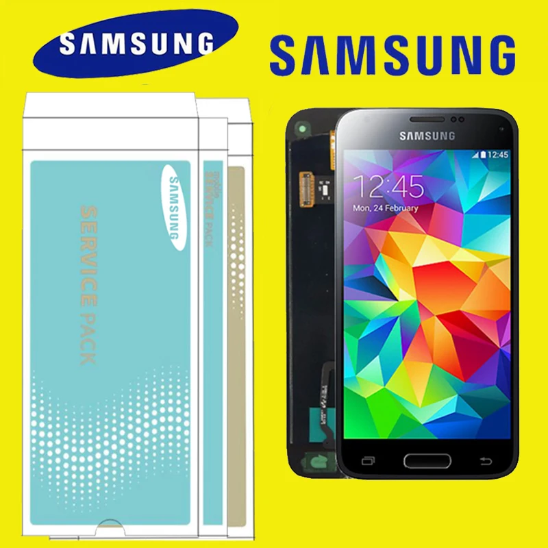 ORIGINAL 4.5'' LCD for SAMSUNG Galaxy S5 Mini Display G800 G800F G800H Touch Screen Digitizer with Home Button
ORIGINAL 4.5'' LCD for SAMSUNG Galaxy S5 Mini Display G800 G800F G800H Touch Screen Digitizer with Home Button