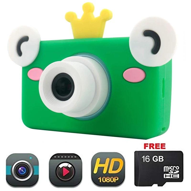 Camera lens for Kids Toy Camera HD 8MP Video Digital Camera Camcorder for Girls and Boys Includes 16gb microSD Card
Camera lens for Kids Toy Camera HD 8MP Video Digital Camera Camcorder for Girls and Boys Includes 16gb microSD Card