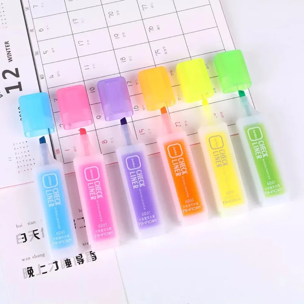 Small Fresh Candy Creative Student Prize Large Capacity Fluorescent Pen Marker 6261
Small Fresh Candy Creative Student Prize Large Capacity Fluorescent Pen Marker 6261