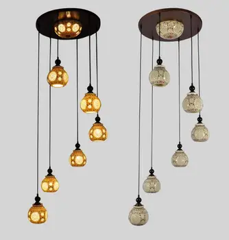 Stairs lights Chinese style pendant lamp living room lamp Jingdezhen ceramic lighting living room duplex floor rotating ZS9
Stairs lights Chinese style pendant lamp living room lamp Jingdezhen ceramic lighting living room duplex floor rotating ZS9