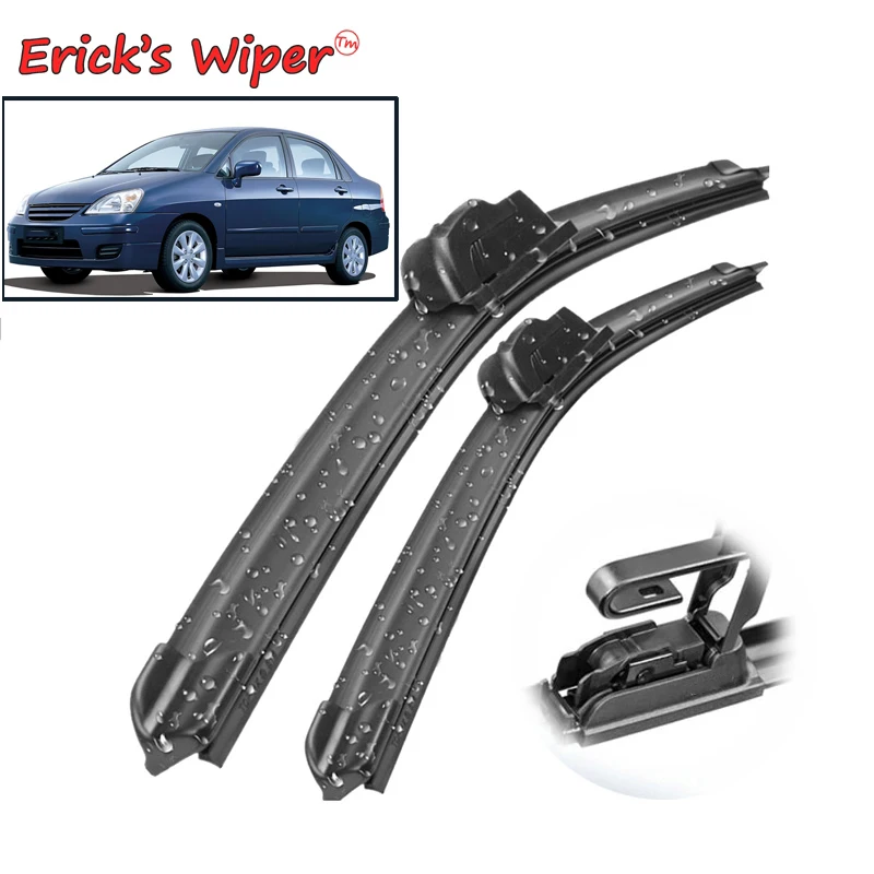 Erick's Wiper Front Wiper Blades For Suzuki Liana 2001 - 2007 Windshield Windscreen Front Window U-Type Arm 22"+19"
Erick's Wiper Front Wiper Blades For Suzuki Liana 2001 - 2007 Windshield Windscreen Front Window U-Type Arm 22"+19"