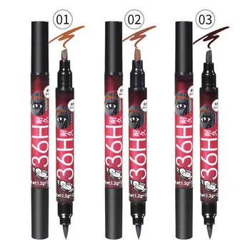2018 Professional Natural 2 in 1 Waterproof Long lasting Eyebrow Eyeliner Liquid Eyebrow Pen Pencil Makeup Cosmetic Tools
2018 Professional Natural 2 in 1 Waterproof Long lasting Eyebrow Eyeliner Liquid Eyebrow Pen Pencil Makeup Cosmetic Tools