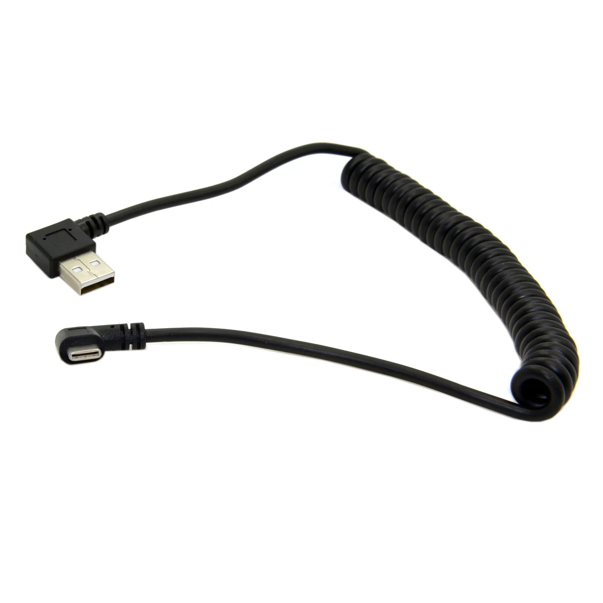 CYDZ Stretch USB-C 3.1 Type-C to Right Angled 90 Degree USB 2.0 Data Cable for Tablet & Mobile Phone
CYDZ Stretch USB-C 3.1 Type-C to Right Angled 90 Degree USB 2.0 Data Cable for Tablet & Mobile Phone