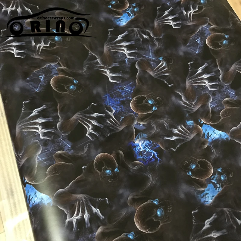 Skull Car Sticker Vinyl Film-20