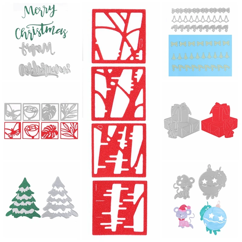 Celebrate Christmas Mixed Metal Cutting Dies Stencil New For DIY Scrapbooking Decorative Embossing Handmade Die Cutting Template
Celebrate Christmas Mixed Metal Cutting Dies Stencil New For DIY Scrapbooking Decorative Embossing Handmade Die Cutting Template