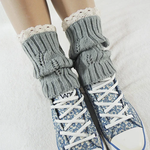 2019 New Style Women's Crochet Knitted Lace Trim Toppers Cuffs Liner Leg Warmers Fashion Boot Socks Autumn Winter Warm Leg Socks Wholesale
2019 New Style Women's Crochet Knitted Lace Trim Toppers Cuffs Liner Leg Warmers Fashion Boot Socks Autumn Winter Warm Leg Socks Wholesale