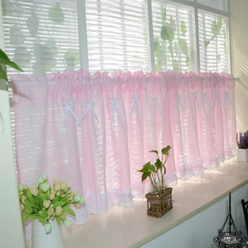Pink Curtains Kitchen Cabinet Curtains for Living Room Window Dustproof Door Linen Sheer Short Curtains Cortinas DL015 #30
Pink Curtains Kitchen Cabinet Curtains for Living Room Window Dustproof Door Linen Sheer Short Curtains Cortinas DL015 #30