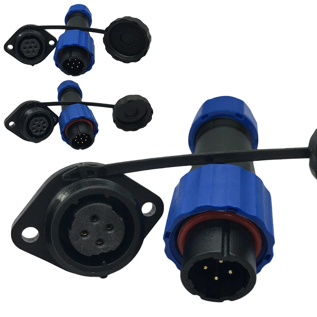 Waterproof Connector SP16 Type IP68 Cable Connector Plug & Socket Male and Female 2 3 5 7 9 Pin
Waterproof Connector SP16 Type IP68 Cable Connector Plug & Socket Male and Female 2 3 5 7 9 Pin