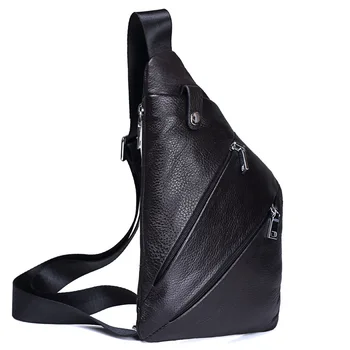 Genuine Men's Chest Bag Pack Leather Fanny Waist Bag Real Cowhide Phone Case Belt Purse Pouch Male Sling Shoulder Cross body Bag
Genuine Men's Chest Bag Pack Leather Fanny Waist Bag Real Cowhide Phone Case Belt Purse Pouch Male Sling Shoulder Cross body Bag