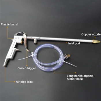 New Oil Way Spray Gun Pneumatic Pneumatic Cleaning Gun Spray Gun with Flexible Pipe Blowing Dust Pipe for Washing Car Engine
New Oil Way Spray Gun Pneumatic Pneumatic Cleaning Gun Spray Gun with Flexible Pipe Blowing Dust Pipe for Washing Car Engine