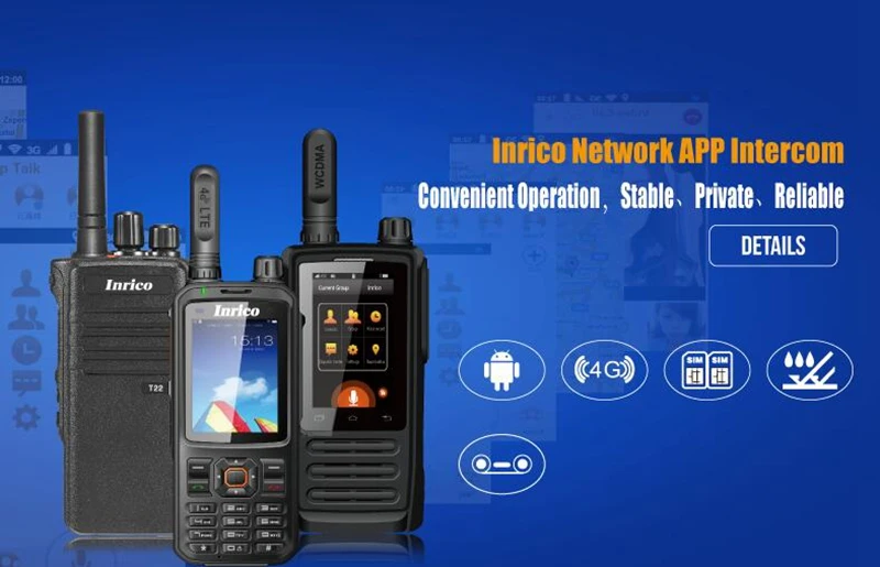 4G Zello PTT walkie talkie GSM WCDMA two way radio Android 6.0 4GLTE 32GB walkie talkie portable radio 3500mAh
4G Zello PTT walkie talkie GSM WCDMA two way radio Android 6.0 4GLTE 32GB walkie talkie portable radio 3500mAh