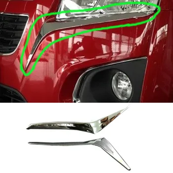 High quality car body front head Light lamp hood frame stick ABS Chrome cover trim panel 2pcs for Chevrolet Trax 2014 2015 2016
High quality car body front head Light lamp hood frame stick ABS Chrome cover trim panel 2pcs for Chevrolet Trax 2014 2015 2016