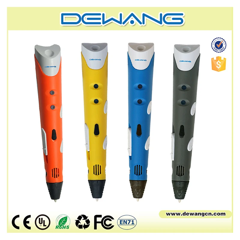 2016 Arrival yellow Cheap ballpoint plastic digital pen for kids printing First Generation 3D pen 20 colors 5M ABS Multi Color
2016 Arrival yellow Cheap ballpoint plastic digital pen for kids printing First Generation 3D pen 20 colors 5M ABS Multi Color