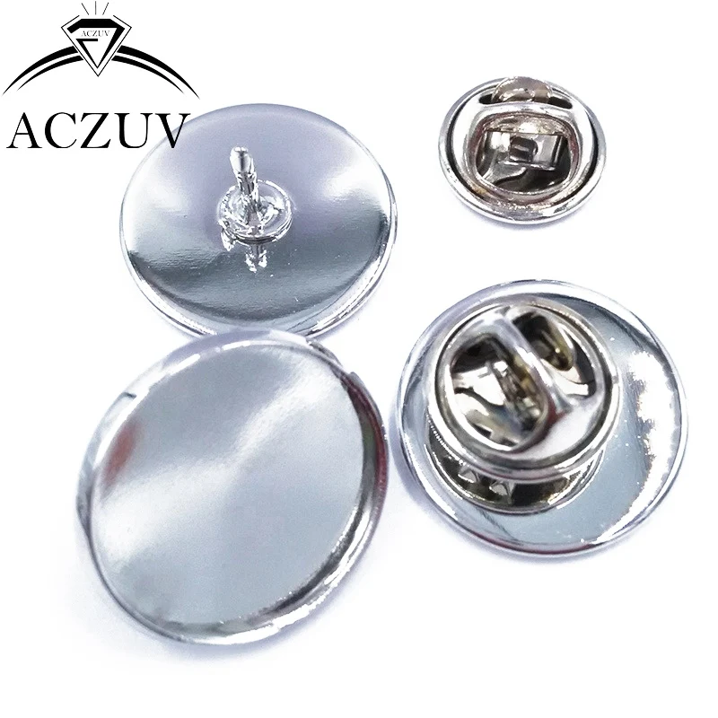 200Pcs Rhodium Plated 12mm 14mm 16mm 18mm 20mm 25mm Blank Brooch Base Settings Button Collar Pin Blanks with Backs CPS005
200Pcs Rhodium Plated 12mm 14mm 16mm 18mm 20mm 25mm Blank Brooch Base Settings Button Collar Pin Blanks with Backs CPS005