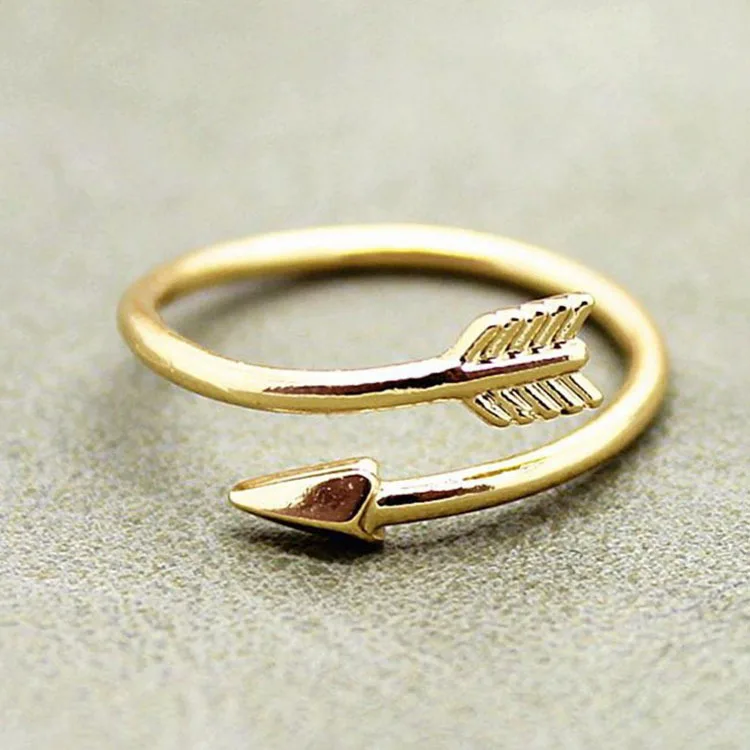 Adjustable Arrow Gold Ring Fashion Simple Charms Jewelry Silver Color Rings for Women 2018 Stainless Steel Rings for Female
Adjustable Arrow Gold Ring Fashion Simple Charms Jewelry Silver Color Rings for Women 2018 Stainless Steel Rings for Female