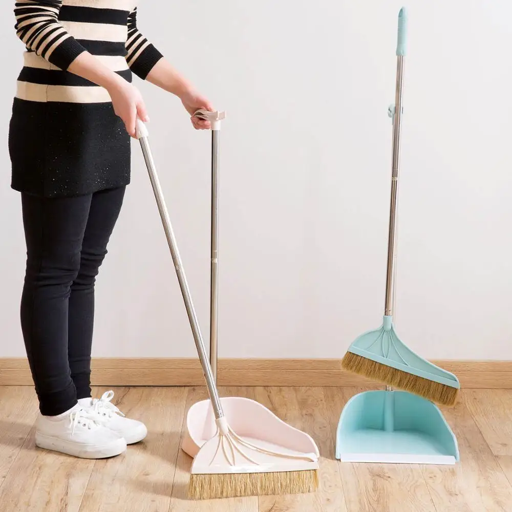 OTHERHOUSE Household Broom Dustpan Set Floor Cleaner Dust Pan and Brush Soft Bristle Broom Cleaning Sweeper Cleaning Tool
OTHERHOUSE Household Broom Dustpan Set Floor Cleaner Dust Pan and Brush Soft Bristle Broom Cleaning Sweeper Cleaning Tool