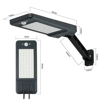 60 LEDs Solar Light Waterproof Infrared Human Sensing Garden Wall Lamp Bathroom Emergency LED Night Light new
60 LEDs Solar Light Waterproof Infrared Human Sensing Garden Wall Lamp Bathroom Emergency LED Night Light new