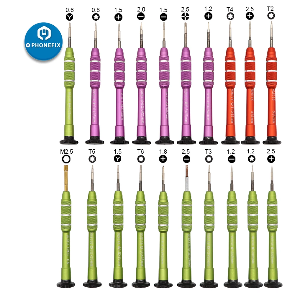 

Magnetic Screwdrivers Screw Pickers DIY Phone Disassembly Tool Phillips 1.2mm 1.5mm Slotted 1.5mm 2.0mm Torx Pentalobe Y type