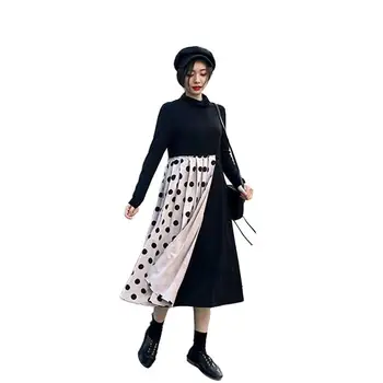 2019 New Maternity Loose Dot Long Sleeve Nursing Dress Pregnancy Clothes For Pregnant Women Ruched Patchwork Dress Vestidos Q445
2019 New Maternity Loose Dot Long Sleeve Nursing Dress Pregnancy Clothes For Pregnant Women Ruched Patchwork Dress Vestidos Q445