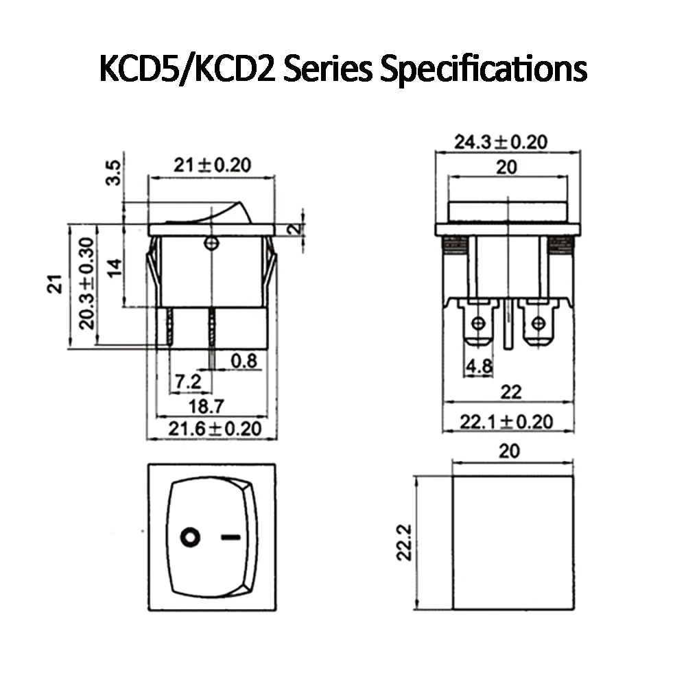 KCD5.普通KCD2系列规格书