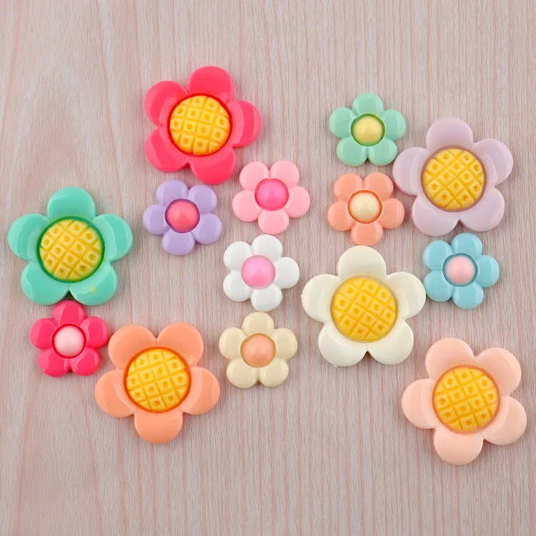 50Pcs Mixed Size Resin Flower Decoration Crafts Kawaii Bead Flatback Cabochon Fridge Magnet Scrapbook DIY Accessories Buttons
50Pcs Mixed Size Resin Flower Decoration Crafts Kawaii Bead Flatback Cabochon Fridge Magnet Scrapbook DIY Accessories Buttons