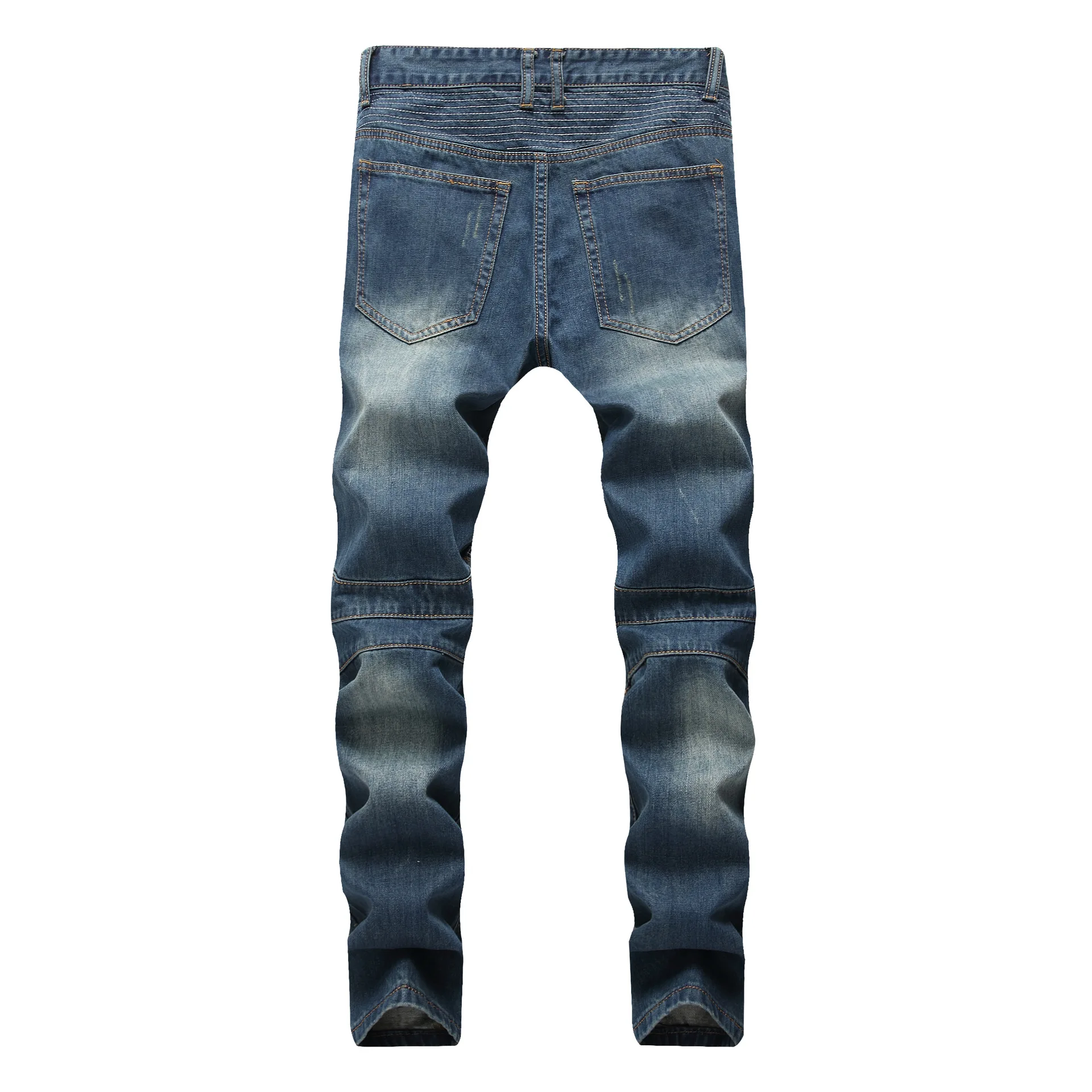 Spring Fashion Style Mens Cowboy Pant Street Punk Mens Denim Pants Casual  Straight Motorcycle Jeans High Quality Trousers Wholesale From  Dhtopclothes, $45.35