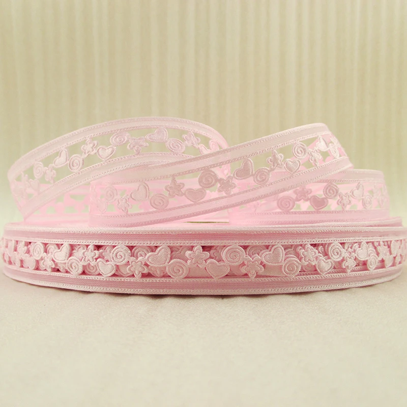 7/8"(22mm) pink heart hollow bows ribbon 50 yards, DIY handmade materials, wedding gift wrap.50Y42666
7/8"(22mm) pink heart hollow bows ribbon 50 yards, DIY handmade materials, wedding gift wrap.50Y42666