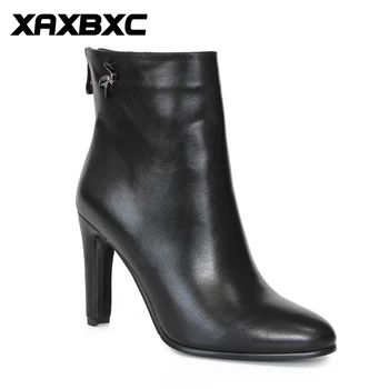 XAXBXC Retro British Style Leather Brogues Oxfords Black Short Boot Women Shoes Metal Bird Pointed Toe Handmade Casual Lady Shoe
XAXBXC Retro British Style Leather Brogues Oxfords Black Short Boot Women Shoes Metal Bird Pointed Toe Handmade Casual Lady Shoe
