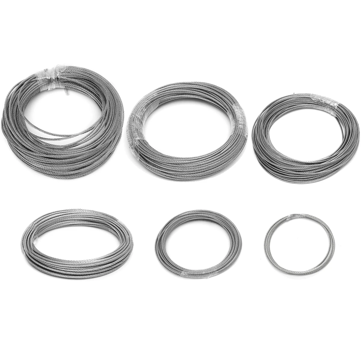1M/ 5M/ 10M/15M/ 20M/25M Optional Stainless Steel Wire Rope Tensile Diameter 3mm Structure Cable
1M/ 5M/ 10M/15M/ 20M/25M Optional Stainless Steel Wire Rope Tensile Diameter 3mm Structure Cable
