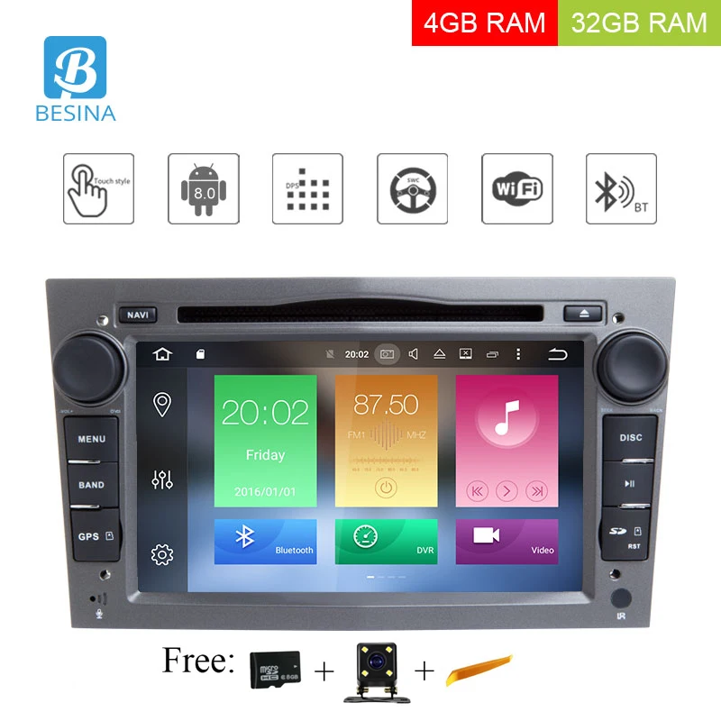Besina Android 9.0 Car DVD Player For Opel Vauxhall Astra H G Vectra Antara Zafira Corsa 2 Din Car Radio Multimedia GPS Stereo
Besina Android 9.0 Car DVD Player For Opel Vauxhall Astra H G Vectra Antara Zafira Corsa 2 Din Car Radio Multimedia GPS Stereo
