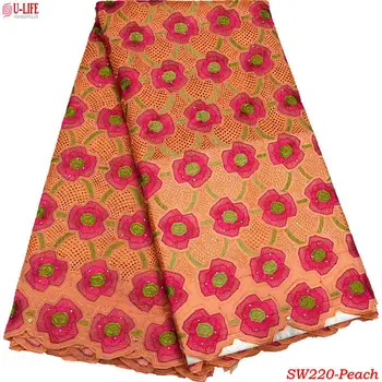 Nigerian Lace Fabrics 100% Cotton Fashion African Eyelet Voile Lace For Sewing Dress Swiss Voile Lace In Switzerland SW-220
Nigerian Lace Fabrics 100% Cotton Fashion African Eyelet Voile Lace For Sewing Dress Swiss Voile Lace In Switzerland SW-220