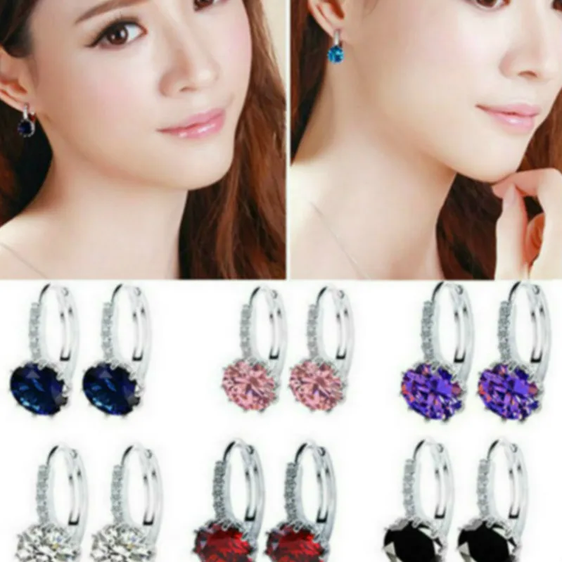 1pair of Luxury Crystal Clear Hoop Earrings For Women Round With Cubic Zircon Charm Flower Earrings Women Jewelry Gift
1pair of Luxury Crystal Clear Hoop Earrings For Women Round With Cubic Zircon Charm Flower Earrings Women Jewelry Gift