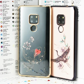 Kingxbar Diamond Cover For Huawei Mate 20 Pro SWAROVSKI Elements Crystals Rhinestone Case For Huawei Mate 20 Luxury Clear Cases
Kingxbar Diamond Cover For Huawei Mate 20 Pro SWAROVSKI Elements Crystals Rhinestone Case For Huawei Mate 20 Luxury Clear Cases