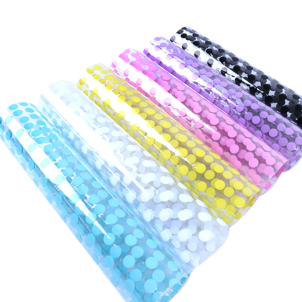 David accessories 20*34cm Dots Transparent Faux Synthetic Leather For Hairbow,DIY Home Decorative Garment HandBag Shoes,1Yc5375
David accessories 20*34cm Dots Transparent Faux Synthetic Leather For Hairbow,DIY Home Decorative Garment HandBag Shoes,1Yc5375