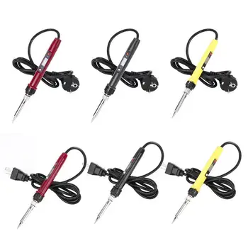 80W LCD Electric Soldering Iron Temperature Adjustable Welding Solder Iron Mini Handle Heat Pencil Soldering Iron EU/US Plug
80W LCD Electric Soldering Iron Temperature Adjustable Welding Solder Iron Mini Handle Heat Pencil Soldering Iron EU/US Plug