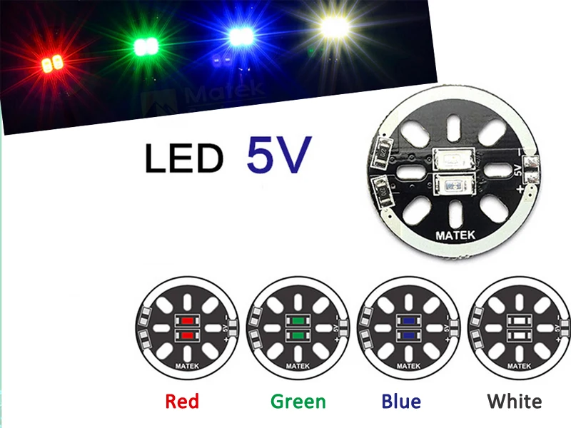 New 2pcs/lot LED CIGCLE X2/5V Motor Mount Drone Navigation lights LED light for 1806 2204 2206 Multicopters F19239/42 LED X2-6R
New 2pcs/lot LED CIGCLE X2/5V Motor Mount Drone Navigation lights LED light for 1806 2204 2206 Multicopters F19239/42 LED X2-6R