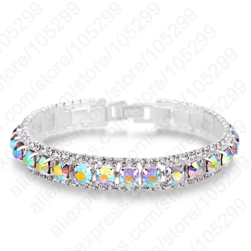 Stylish Cubic Zirconia Shining Bracelets Attractive 925 Sterling SilverRainbow CrystalFor Women Shiny Wedding Jewelry
Stylish Cubic Zirconia Shining Bracelets Attractive 925 Sterling SilverRainbow CrystalFor Women Shiny Wedding Jewelry