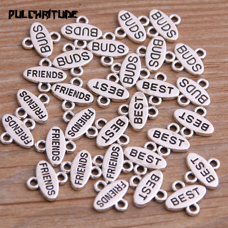 PULCHRITUDE 30pcs 12*10mm Antique Silver BEST DUDS FRIENDS Letter Charms Connector Jewelry Making DIY Handmade Craft DIY 4B
PULCHRITUDE 30pcs 12*10mm Antique Silver BEST DUDS FRIENDS Letter Charms Connector Jewelry Making DIY Handmade Craft DIY 4B