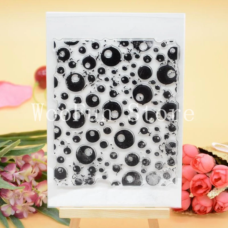Bubble Background Rubber Clear Stamp for Card Making Decoration and Scrampbooking
Bubble Background Rubber Clear Stamp for Card Making Decoration and Scrampbooking