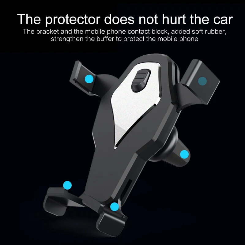 Car Phone Holder for Phone No Magnetic Mobile Phone Holder Universal Gravity Smartphone Cell Support In Car Air Vent Mount Stand
Car Phone Holder for Phone No Magnetic Mobile Phone Holder Universal Gravity Smartphone Cell Support In Car Air Vent Mount Stand