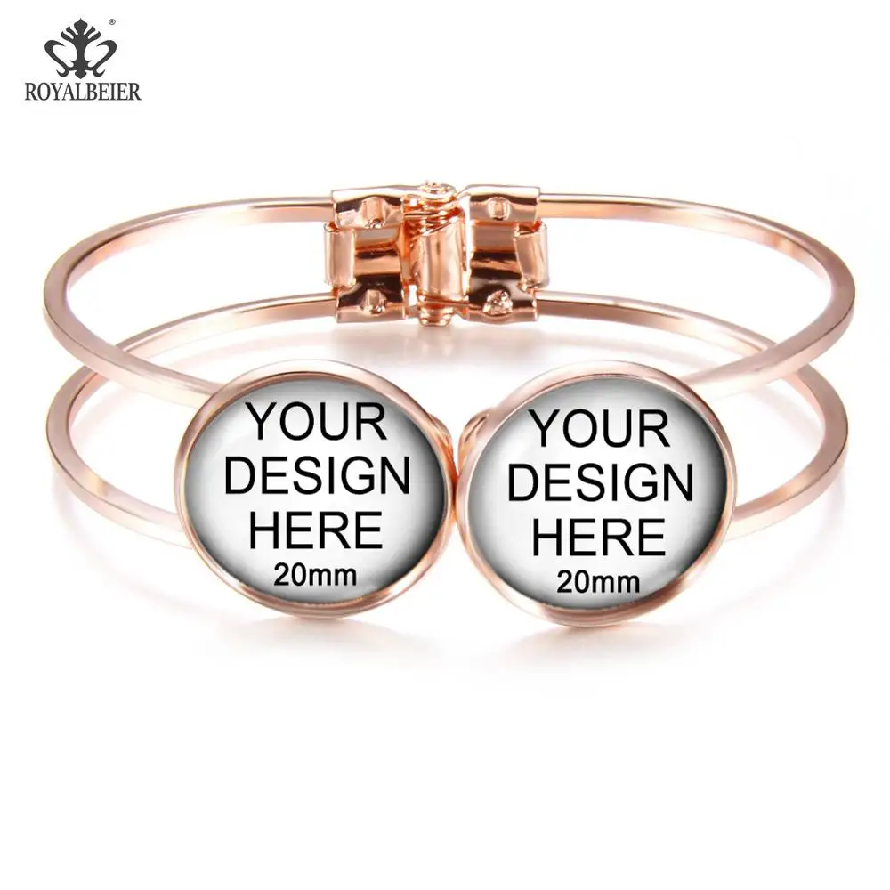 Customize Your Favorite Patterns 20mm/25mm Snap Buttons Rose Gold Silver Metal Bracelet Bangle Handmade DIY Snap Button Jewelry
Customize Your Favorite Patterns 20mm/25mm Snap Buttons Rose Gold Silver Metal Bracelet Bangle Handmade DIY Snap Button Jewelry
