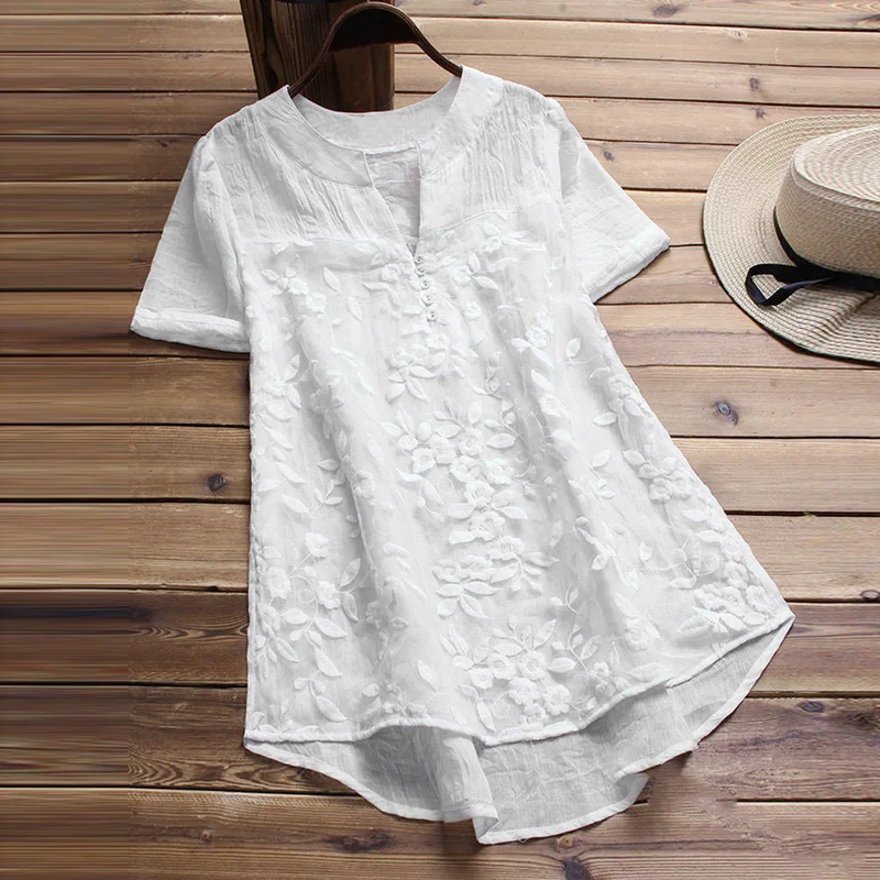 MoneRffi 2019 Summer Autumn Blouse Women V Neck Embroidery Long Sleeve Shirt Elegant Tops Work Blusas Oversized Blusa Femininas
MoneRffi 2019 Summer Autumn Blouse Women V Neck Embroidery Long Sleeve Shirt Elegant Tops Work Blusas Oversized Blusa Femininas