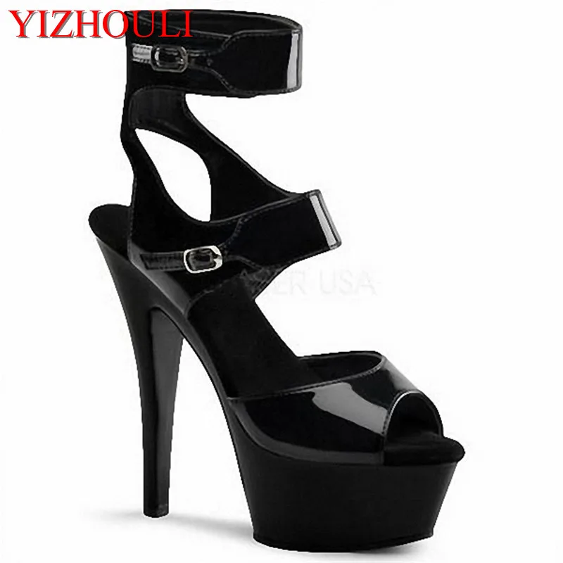 Fashion Ankle Strap Sexy Ultra 15cm High Heel Shoes Sandals Pole Dance Shoes fretwork 6 inch High Heel show shoes
Fashion Ankle Strap Sexy Ultra 15cm High Heel Shoes Sandals Pole Dance Shoes fretwork 6 inch High Heel show shoes