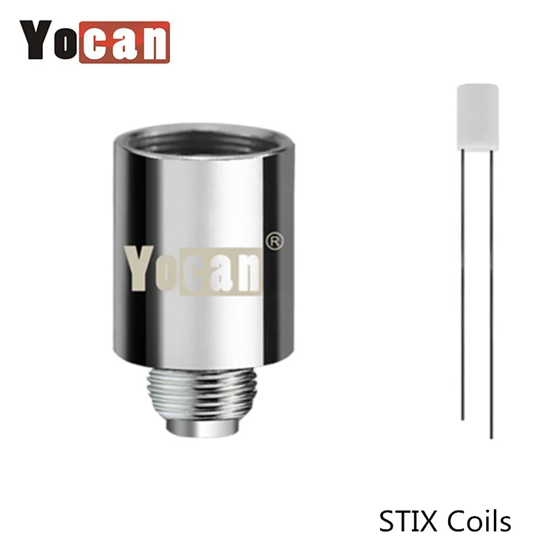 Vape Coil Head Core YOCAN Stix Vaporizer Atomizer Coils Replacement Ceramic Coil 1.8ohm For Stix Electronic Cigarette Kit
Vape Coil Head Core YOCAN Stix Vaporizer Atomizer Coils Replacement Ceramic Coil 1.8ohm For Stix Electronic Cigarette Kit