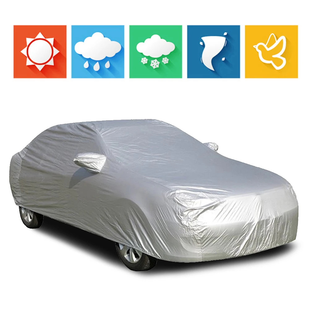 Full Car Cover Sedan Universal Suit Indoor Outdoor Sunscreen Heat Protection Dustproof Anti-UV Scratch-Resistant
Full Car Cover Sedan Universal Suit Indoor Outdoor Sunscreen Heat Protection Dustproof Anti-UV Scratch-Resistant