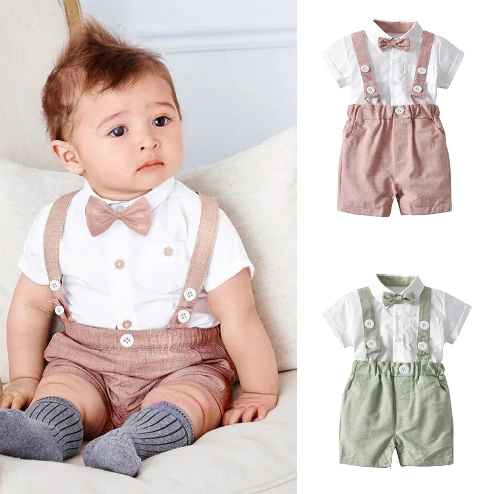 2019 Summer Baby Boy Clothing Sets Toddler Boy Gentleman Tie Blouse And Overalls Shorts Outfits Kids Shirt Pants Clothes Sets
2019 Summer Baby Boy Clothing Sets Toddler Boy Gentleman Tie Blouse And Overalls Shorts Outfits Kids Shirt Pants Clothes Sets