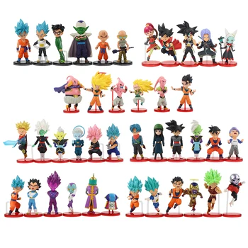 6pcs/lot Dragon Ball Super WCF Super Saiyan Frieza God Super Goku Vegeta Kale Frieza Son Gohan Jiren PVC Figures Toys
6pcs/lot Dragon Ball Super WCF Super Saiyan Frieza God Super Goku Vegeta Kale Frieza Son Gohan Jiren PVC Figures Toys